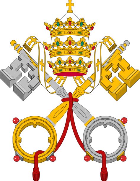 Coat of arms of Vatican City .